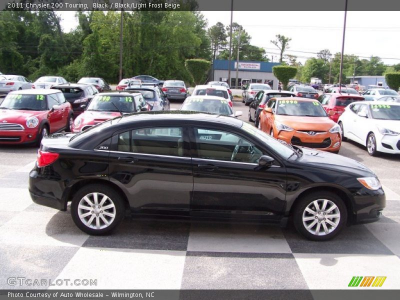 Black / Black/Light Frost Beige 2011 Chrysler 200 Touring
