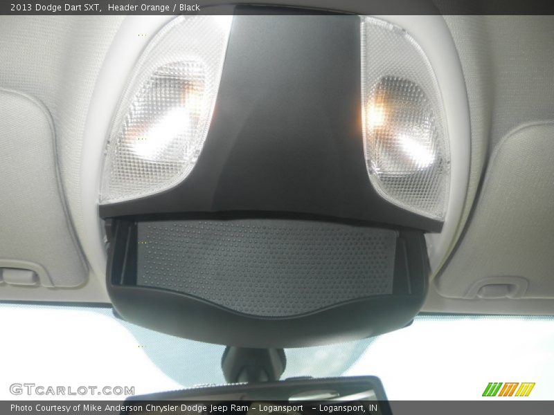 Header Orange / Black 2013 Dodge Dart SXT