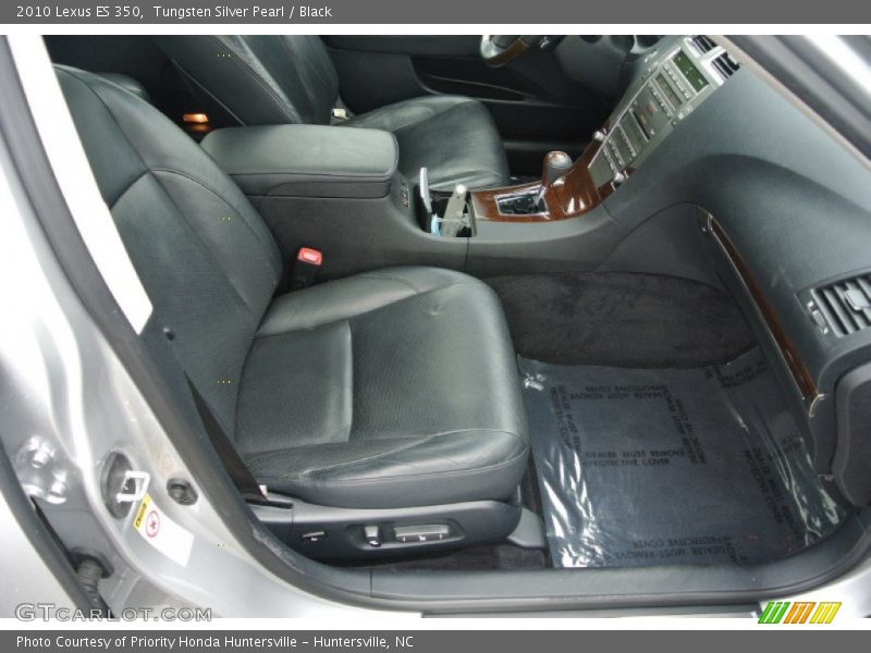 Tungsten Silver Pearl / Black 2010 Lexus ES 350