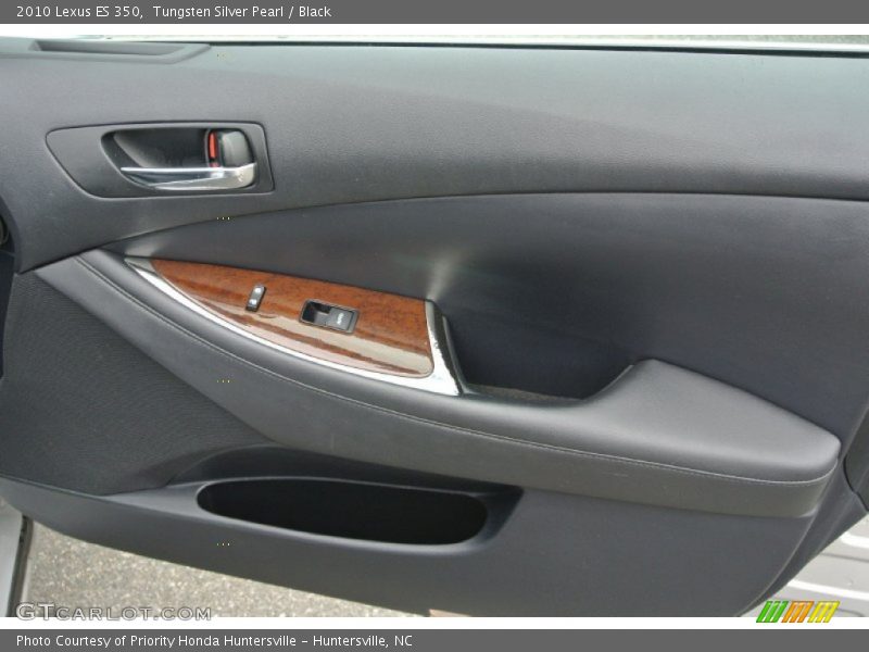 Tungsten Silver Pearl / Black 2010 Lexus ES 350