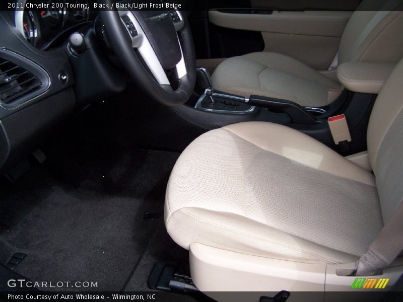 Black / Black/Light Frost Beige 2011 Chrysler 200 Touring