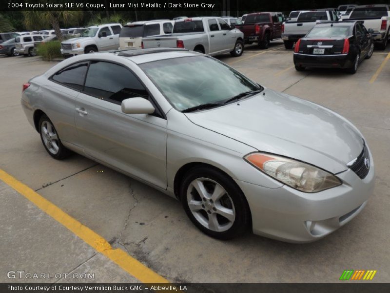 Lunar Mist Metallic / Dark Stone Gray 2004 Toyota Solara SLE V6 Coupe