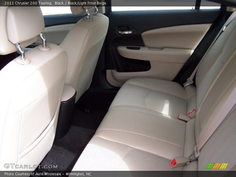 Black / Black/Light Frost Beige 2011 Chrysler 200 Touring