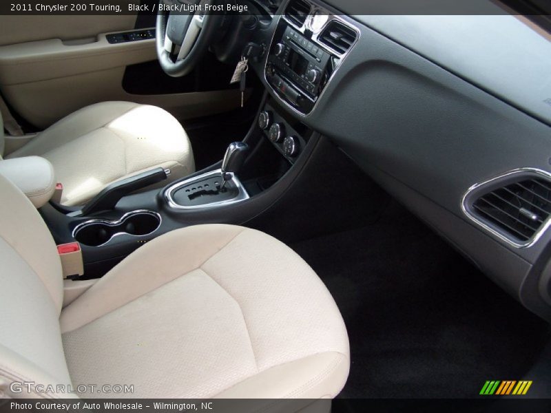 Black / Black/Light Frost Beige 2011 Chrysler 200 Touring