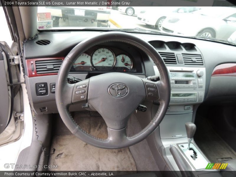 Lunar Mist Metallic / Dark Stone Gray 2004 Toyota Solara SLE V6 Coupe