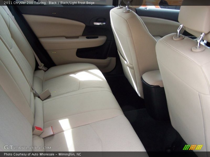 Black / Black/Light Frost Beige 2011 Chrysler 200 Touring