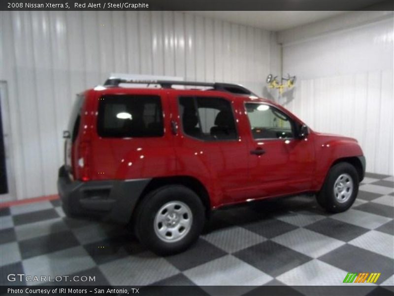 Red Alert / Steel/Graphite 2008 Nissan Xterra S
