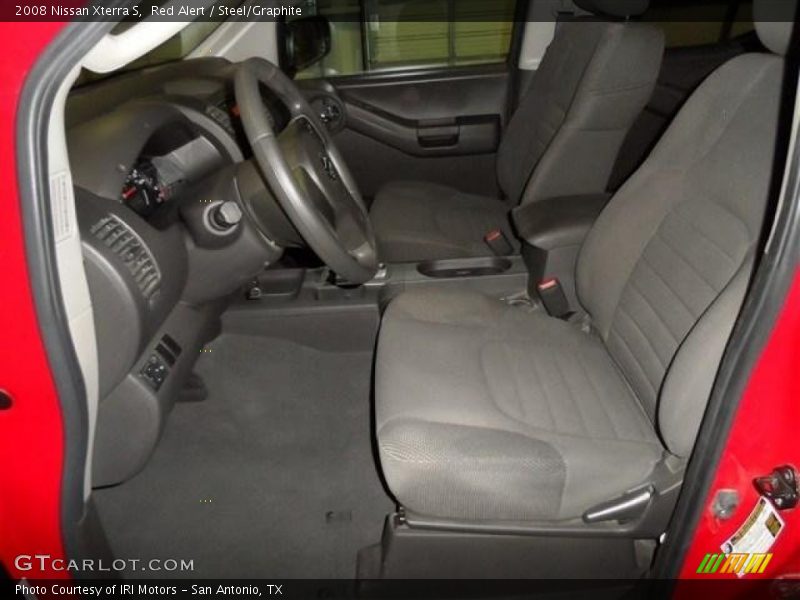 Red Alert / Steel/Graphite 2008 Nissan Xterra S