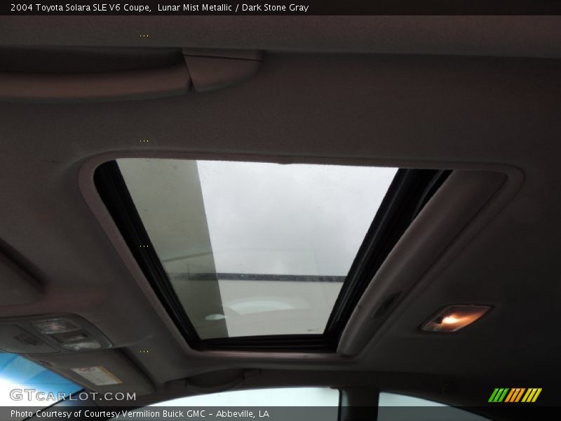 Lunar Mist Metallic / Dark Stone Gray 2004 Toyota Solara SLE V6 Coupe