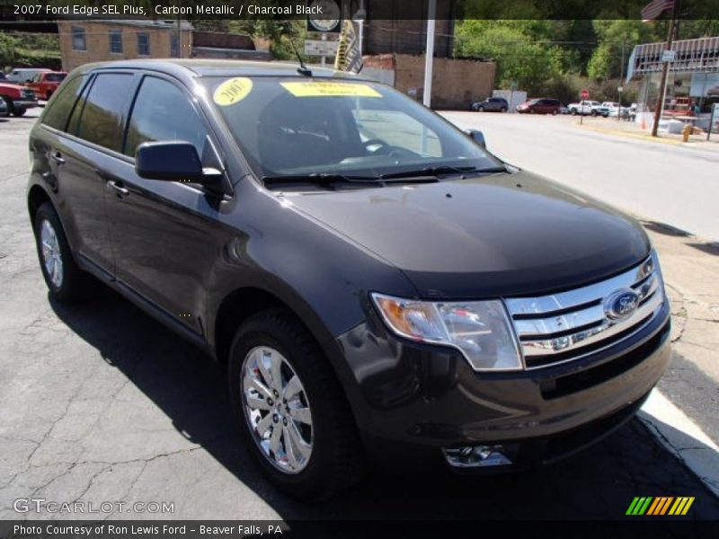Carbon Metallic / Charcoal Black 2007 Ford Edge SEL Plus