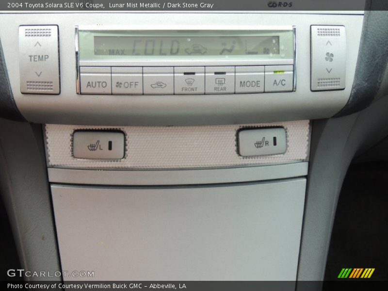 Lunar Mist Metallic / Dark Stone Gray 2004 Toyota Solara SLE V6 Coupe