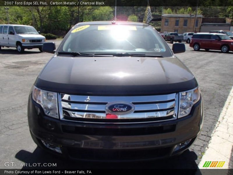 Carbon Metallic / Charcoal Black 2007 Ford Edge SEL Plus