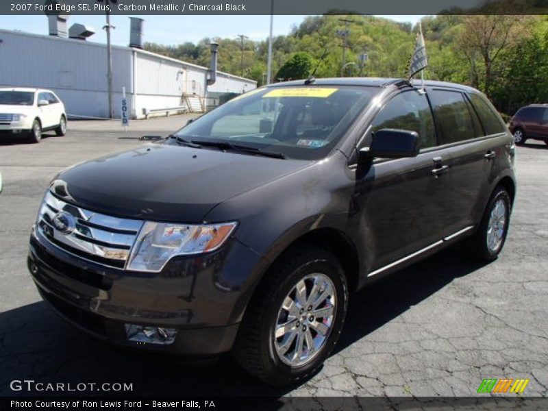 Carbon Metallic / Charcoal Black 2007 Ford Edge SEL Plus