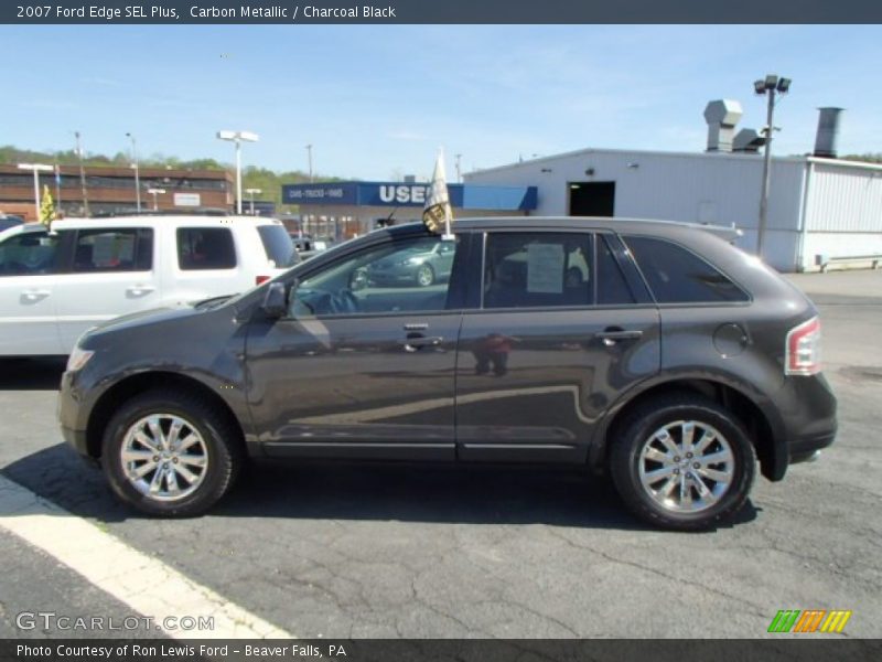 Carbon Metallic / Charcoal Black 2007 Ford Edge SEL Plus