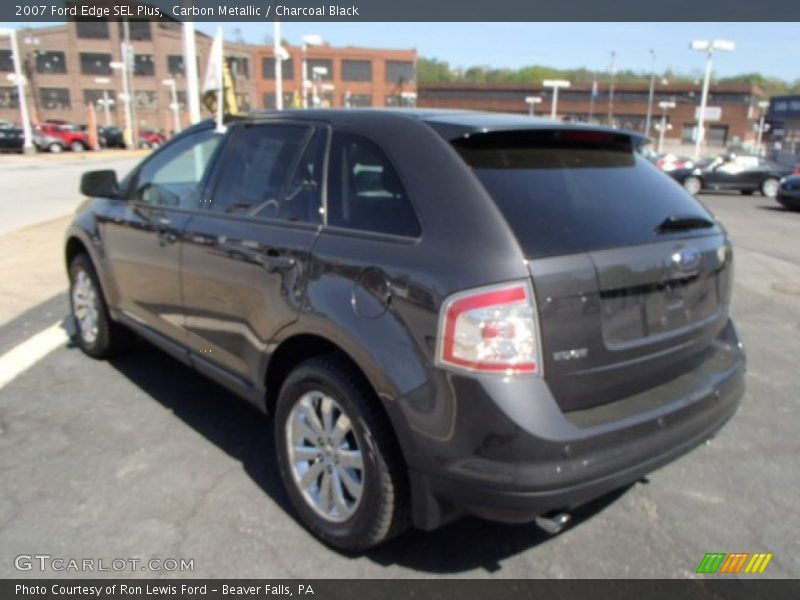 Carbon Metallic / Charcoal Black 2007 Ford Edge SEL Plus