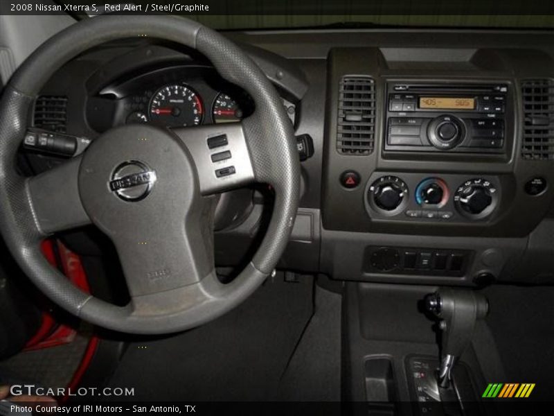 Red Alert / Steel/Graphite 2008 Nissan Xterra S
