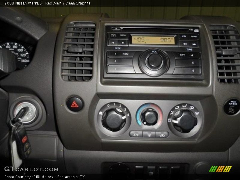 Red Alert / Steel/Graphite 2008 Nissan Xterra S