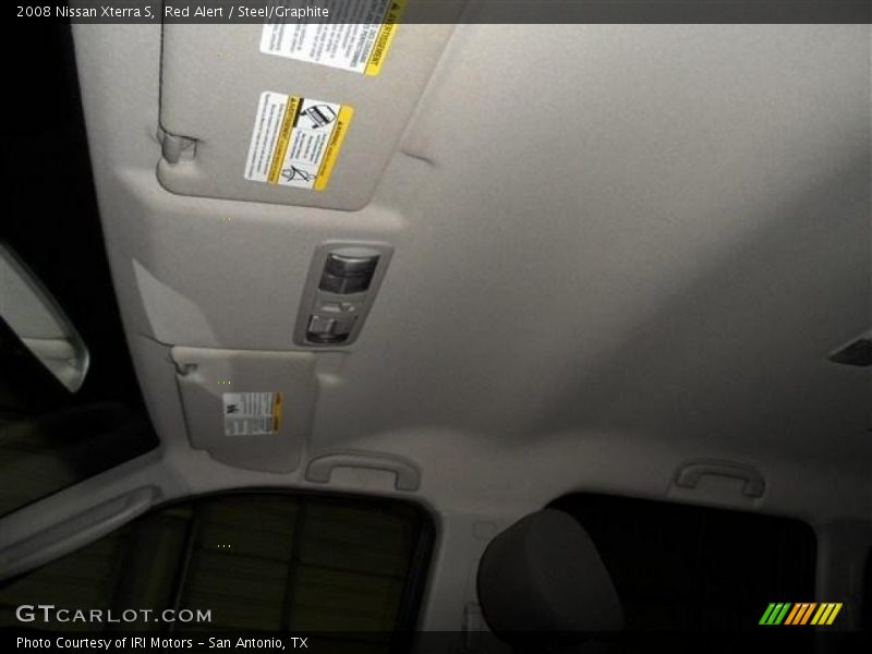 Red Alert / Steel/Graphite 2008 Nissan Xterra S