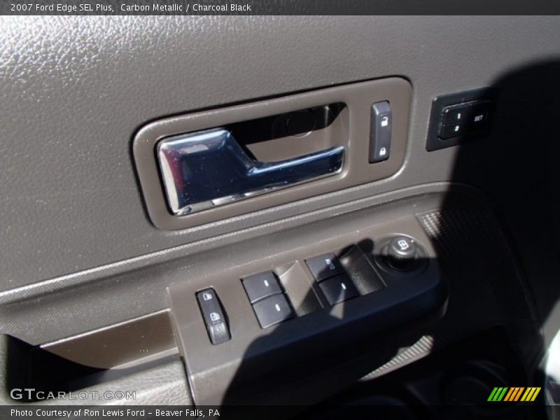 Carbon Metallic / Charcoal Black 2007 Ford Edge SEL Plus