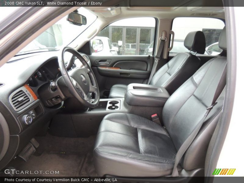  2008 Yukon SLT Ebony Interior