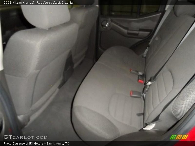 Red Alert / Steel/Graphite 2008 Nissan Xterra S