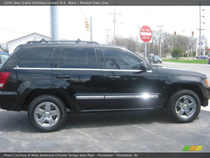 Black / Medium Slate Gray 2006 Jeep Grand Cherokee Limited 4x4