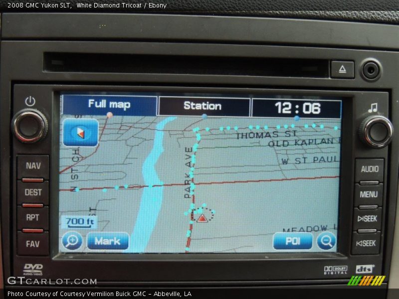 Navigation of 2008 Yukon SLT