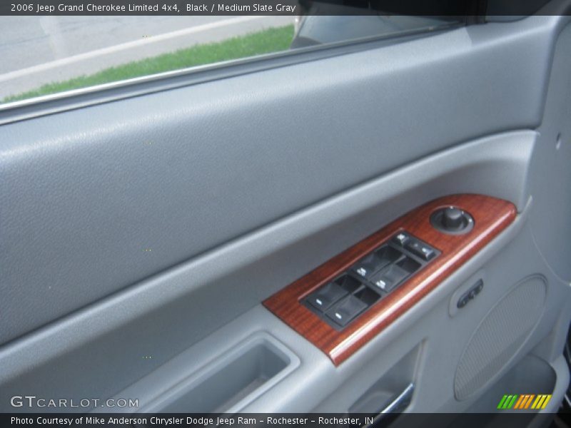 Black / Medium Slate Gray 2006 Jeep Grand Cherokee Limited 4x4