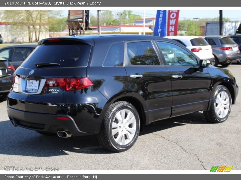 Crystal Black Pearl / Ebony 2010 Acura RDX SH-AWD