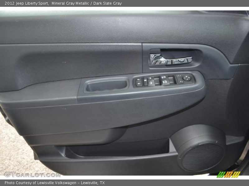 Mineral Gray Metallic / Dark Slate Gray 2012 Jeep Liberty Sport