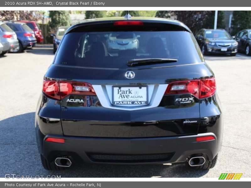 Crystal Black Pearl / Ebony 2010 Acura RDX SH-AWD