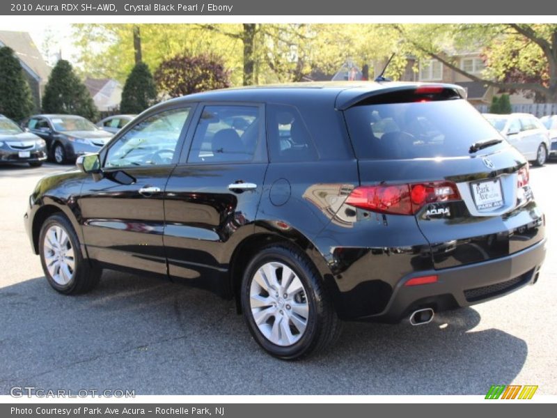 Crystal Black Pearl / Ebony 2010 Acura RDX SH-AWD