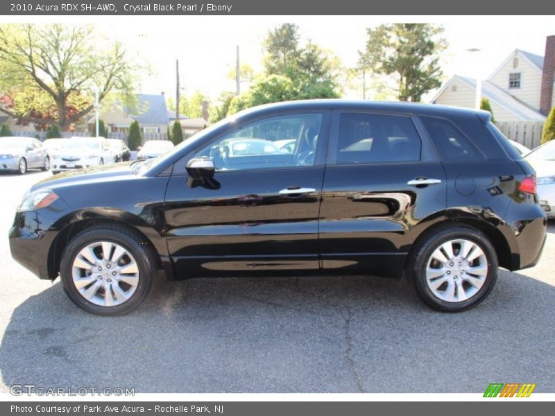 Crystal Black Pearl / Ebony 2010 Acura RDX SH-AWD