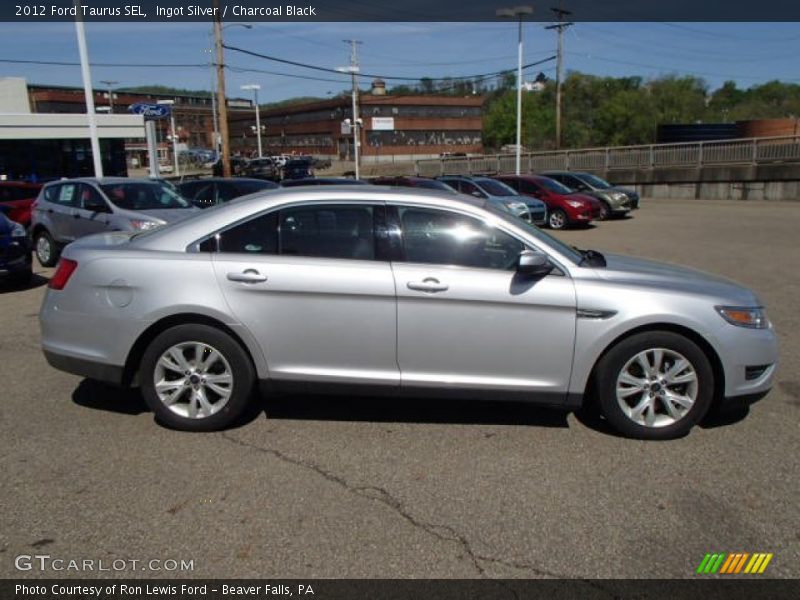 Ingot Silver / Charcoal Black 2012 Ford Taurus SEL