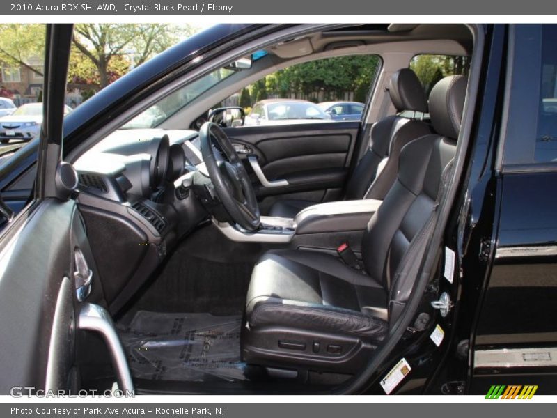 Crystal Black Pearl / Ebony 2010 Acura RDX SH-AWD
