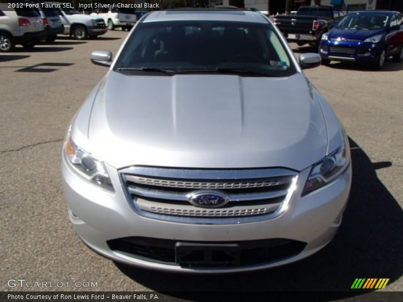 Ingot Silver / Charcoal Black 2012 Ford Taurus SEL