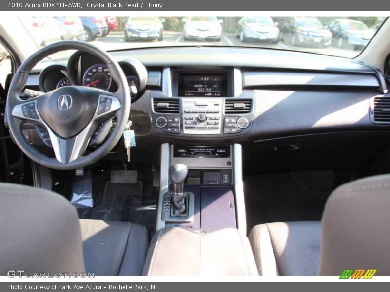 Crystal Black Pearl / Ebony 2010 Acura RDX SH-AWD