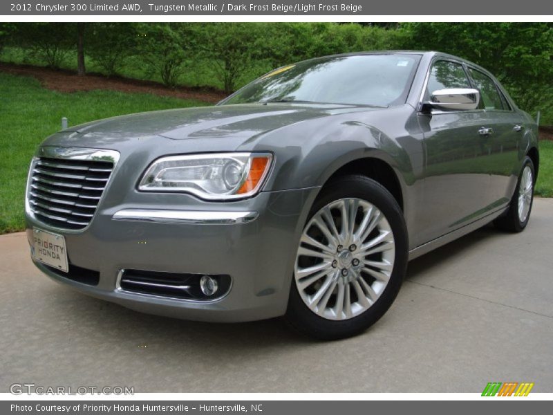 Tungsten Metallic / Dark Frost Beige/Light Frost Beige 2012 Chrysler 300 Limited AWD