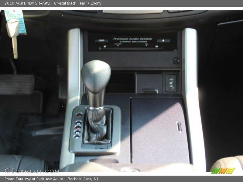 Crystal Black Pearl / Ebony 2010 Acura RDX SH-AWD