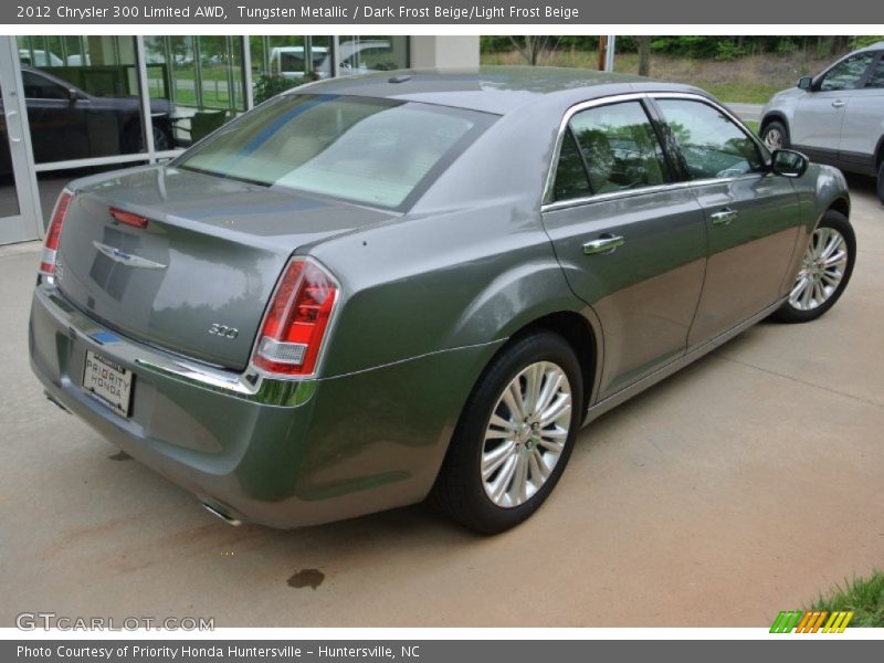 Tungsten Metallic / Dark Frost Beige/Light Frost Beige 2012 Chrysler 300 Limited AWD