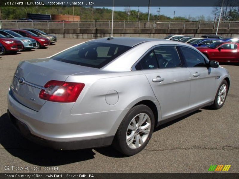 Ingot Silver / Charcoal Black 2012 Ford Taurus SEL