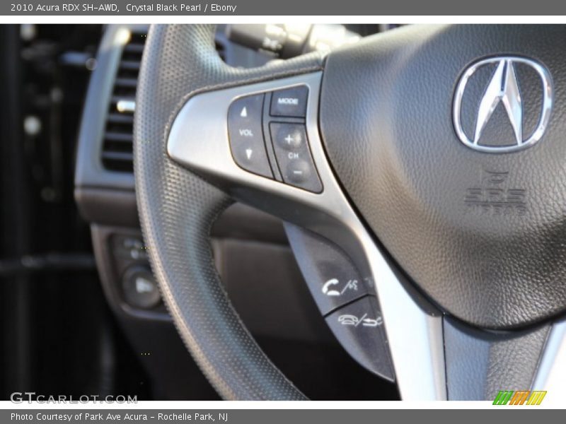 Crystal Black Pearl / Ebony 2010 Acura RDX SH-AWD