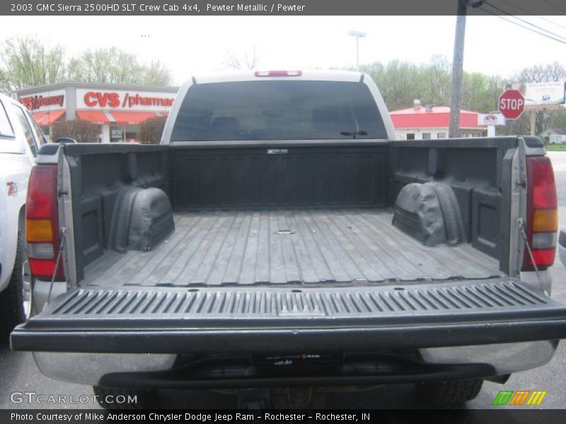 Pewter Metallic / Pewter 2003 GMC Sierra 2500HD SLT Crew Cab 4x4