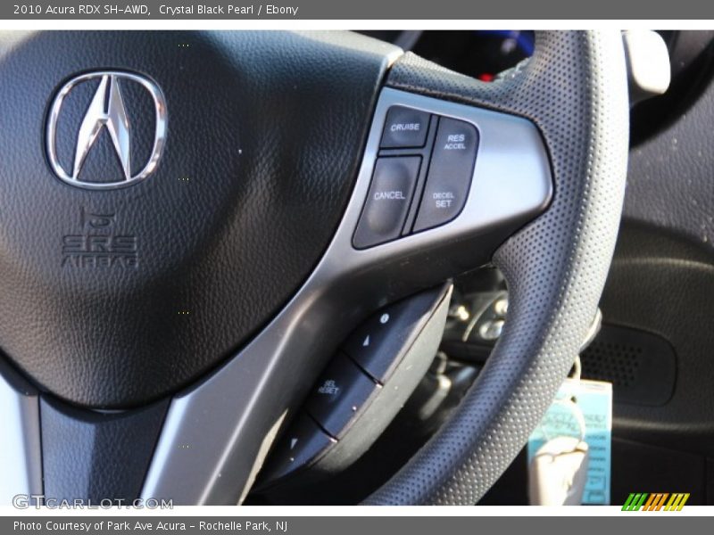 Crystal Black Pearl / Ebony 2010 Acura RDX SH-AWD