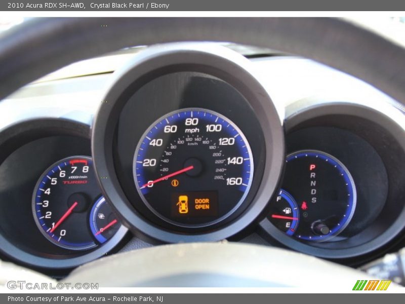 Crystal Black Pearl / Ebony 2010 Acura RDX SH-AWD