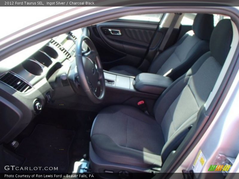 Ingot Silver / Charcoal Black 2012 Ford Taurus SEL