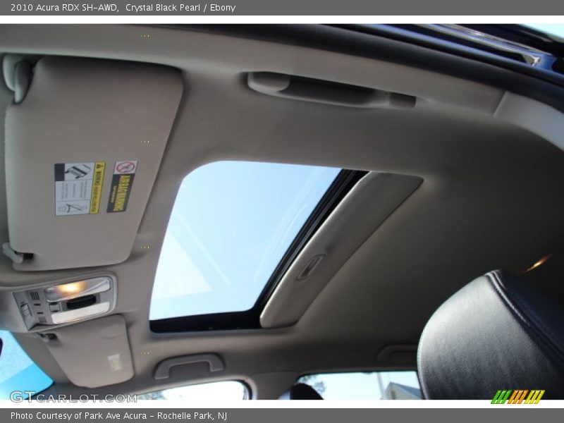 Crystal Black Pearl / Ebony 2010 Acura RDX SH-AWD