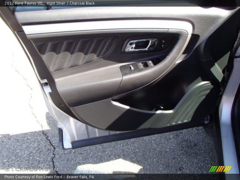 Ingot Silver / Charcoal Black 2012 Ford Taurus SEL