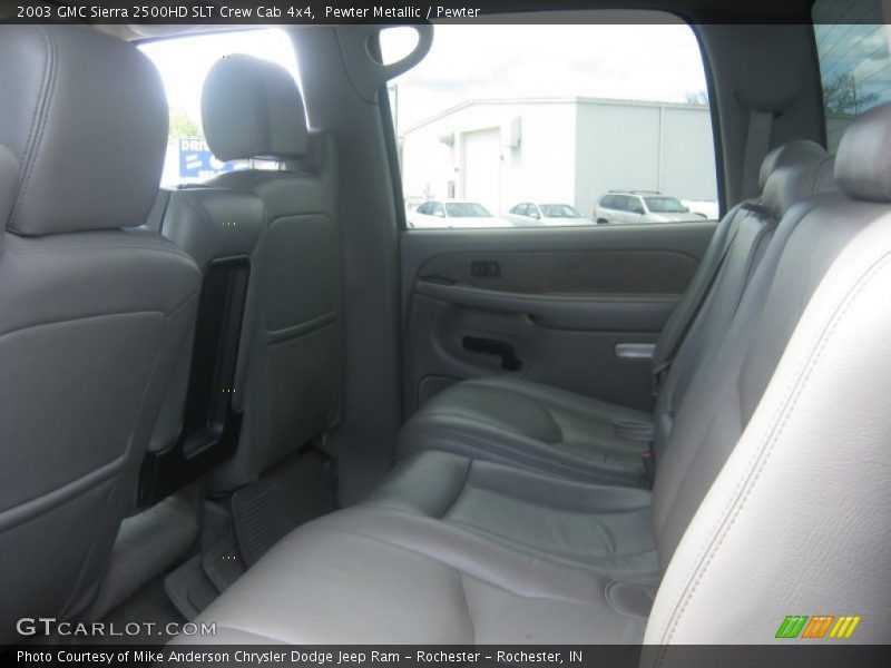 Pewter Metallic / Pewter 2003 GMC Sierra 2500HD SLT Crew Cab 4x4
