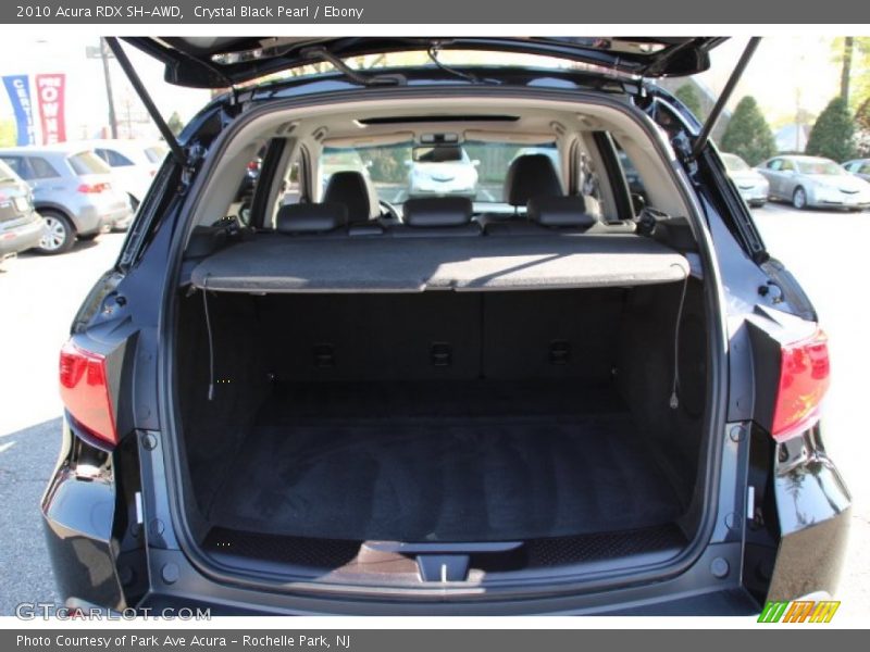 Crystal Black Pearl / Ebony 2010 Acura RDX SH-AWD